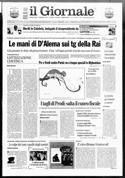 Il giornale : quotidiano del mattino